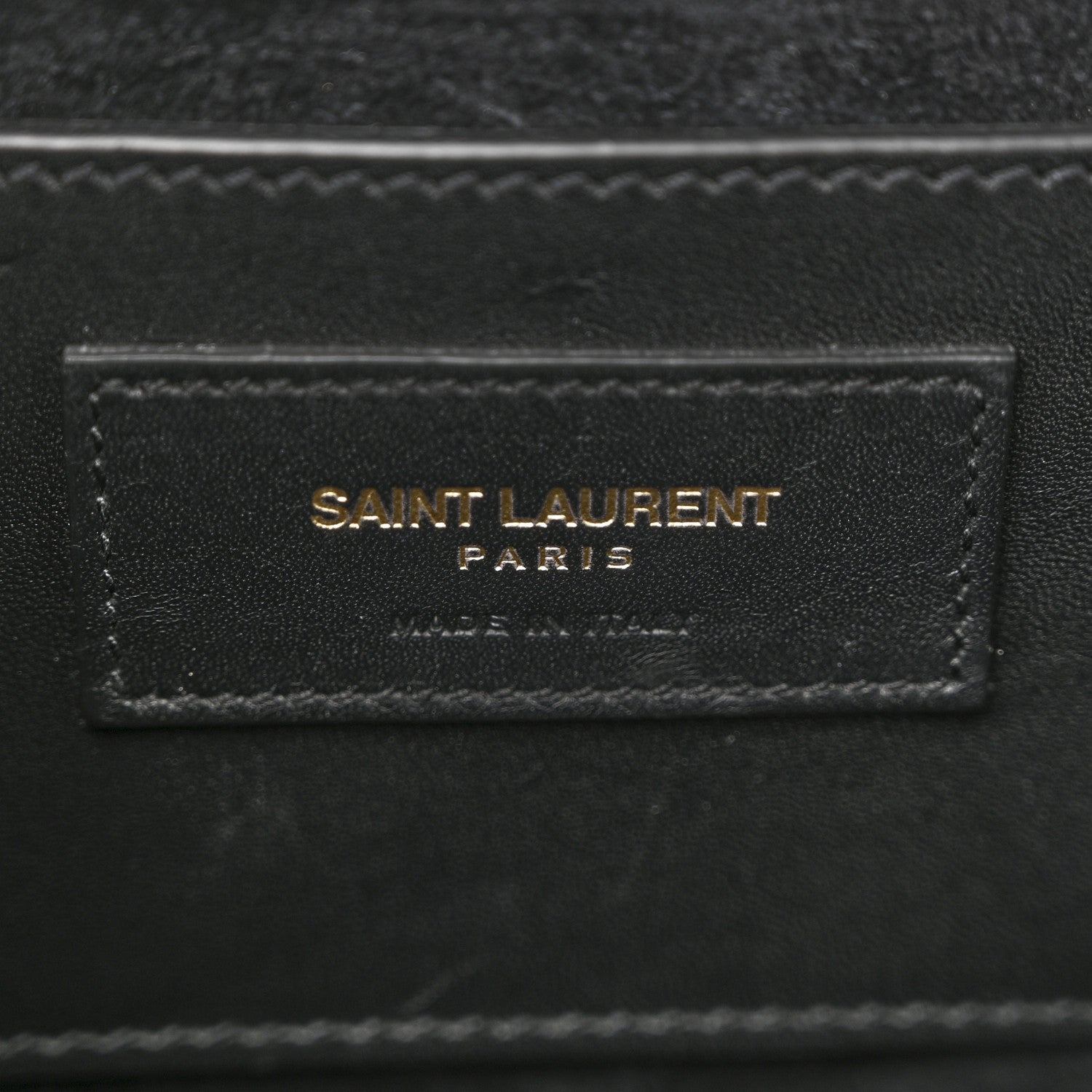 Saint Laurent Smooth Calfskin Medium Classic Monogram Kate Tassel Satchel Black 6 of 16