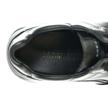 Gucci Calfskin Rhyton Sneakers 36.5 Black 7 of 14