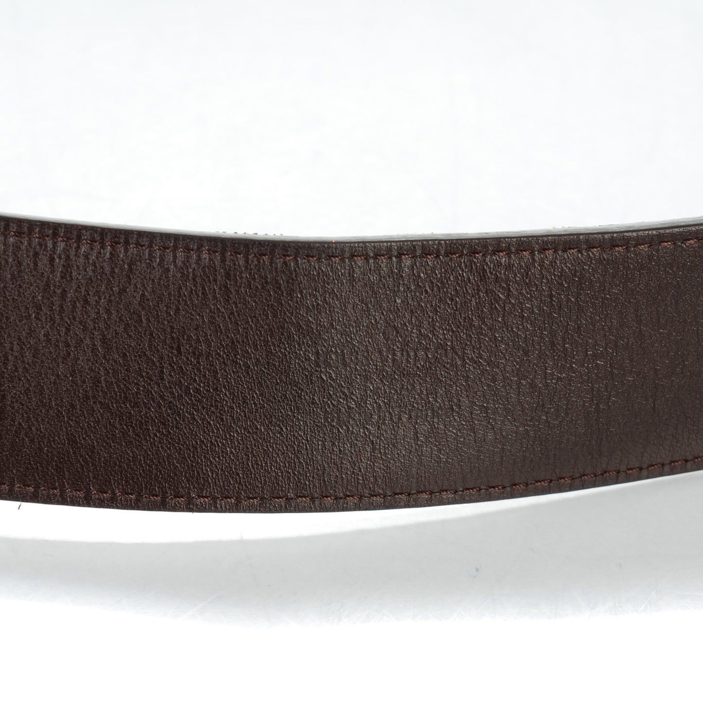 Damier Ebene 40mm LV Initiales Belt 90 36