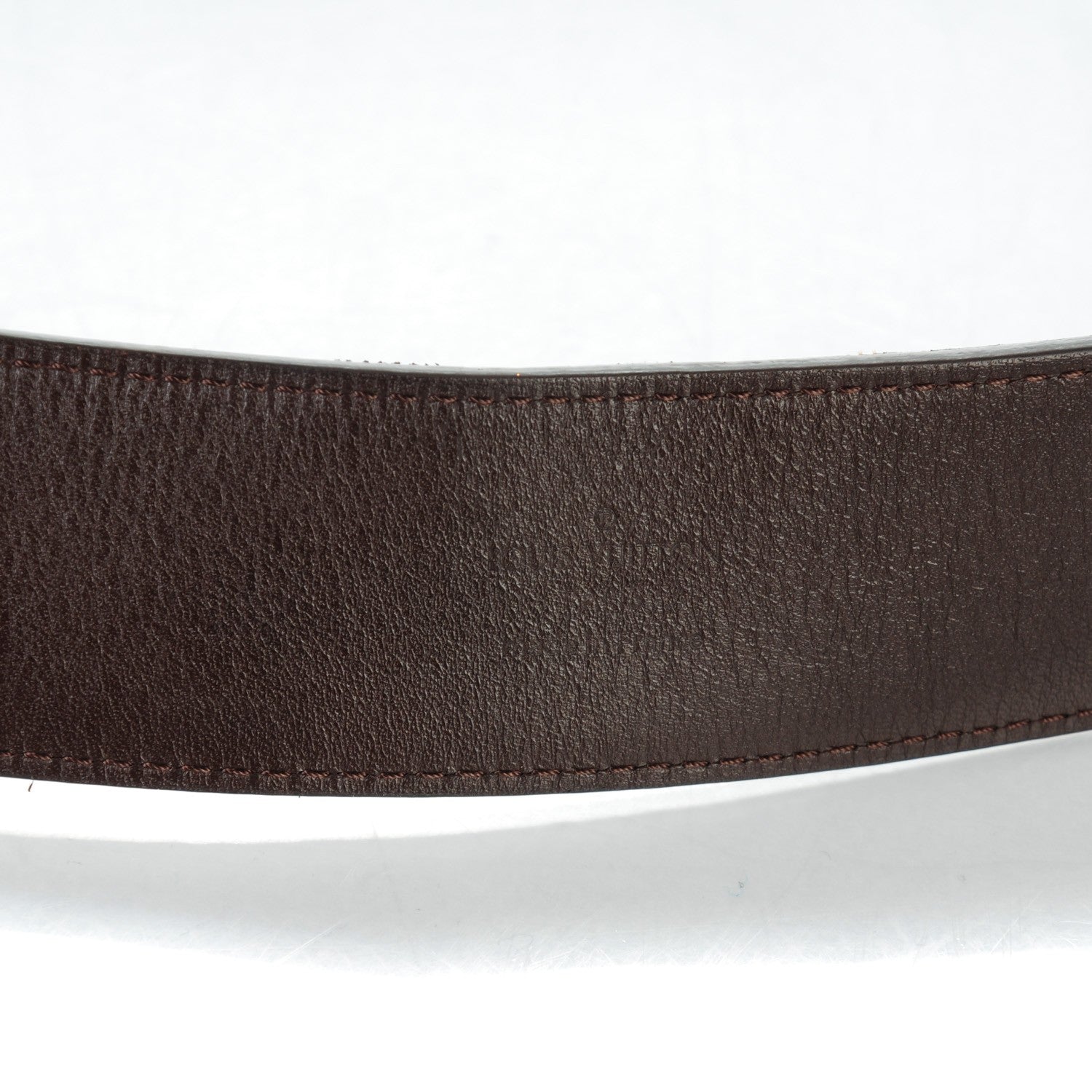 Louis Vuitton Damier Ebene 40mm LV Initiales Belt 90 36 3 of 9