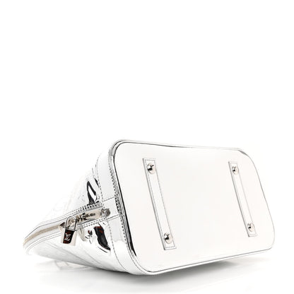 Louis Vuitton Monogram Miroir Alma GM Silver 4 of 9