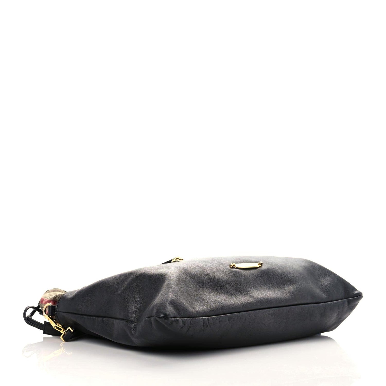Burberry Calfskin House Check Big Crush Black 4 of 21