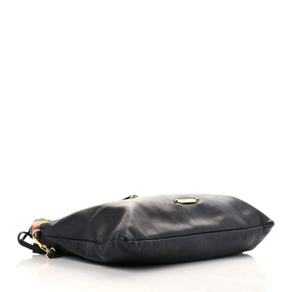 Burberry Calfskin House Check Big Crush Black 4 of 21