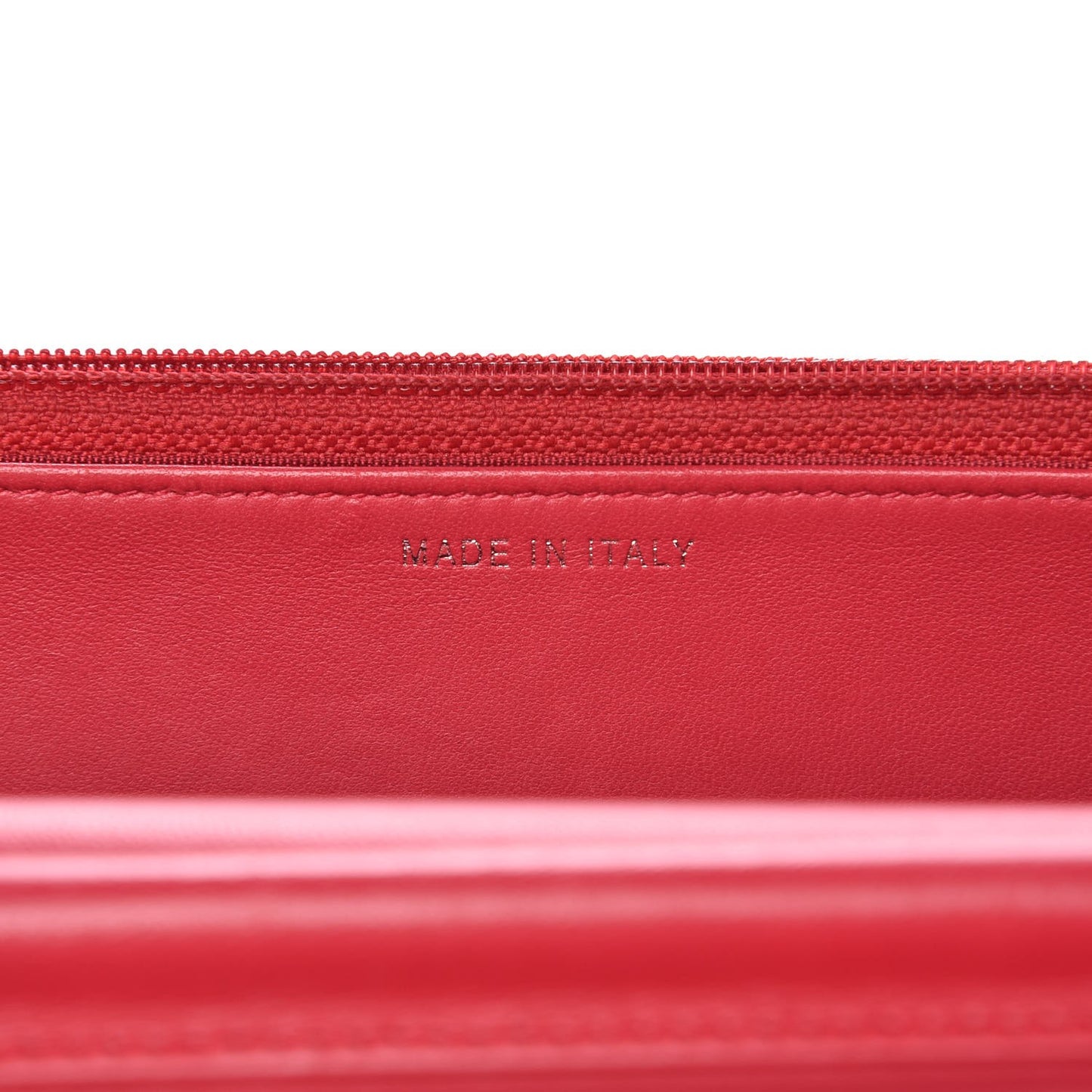 Lambskin Quilted Boy Wallet On Chain WOC Dark Fuchsia