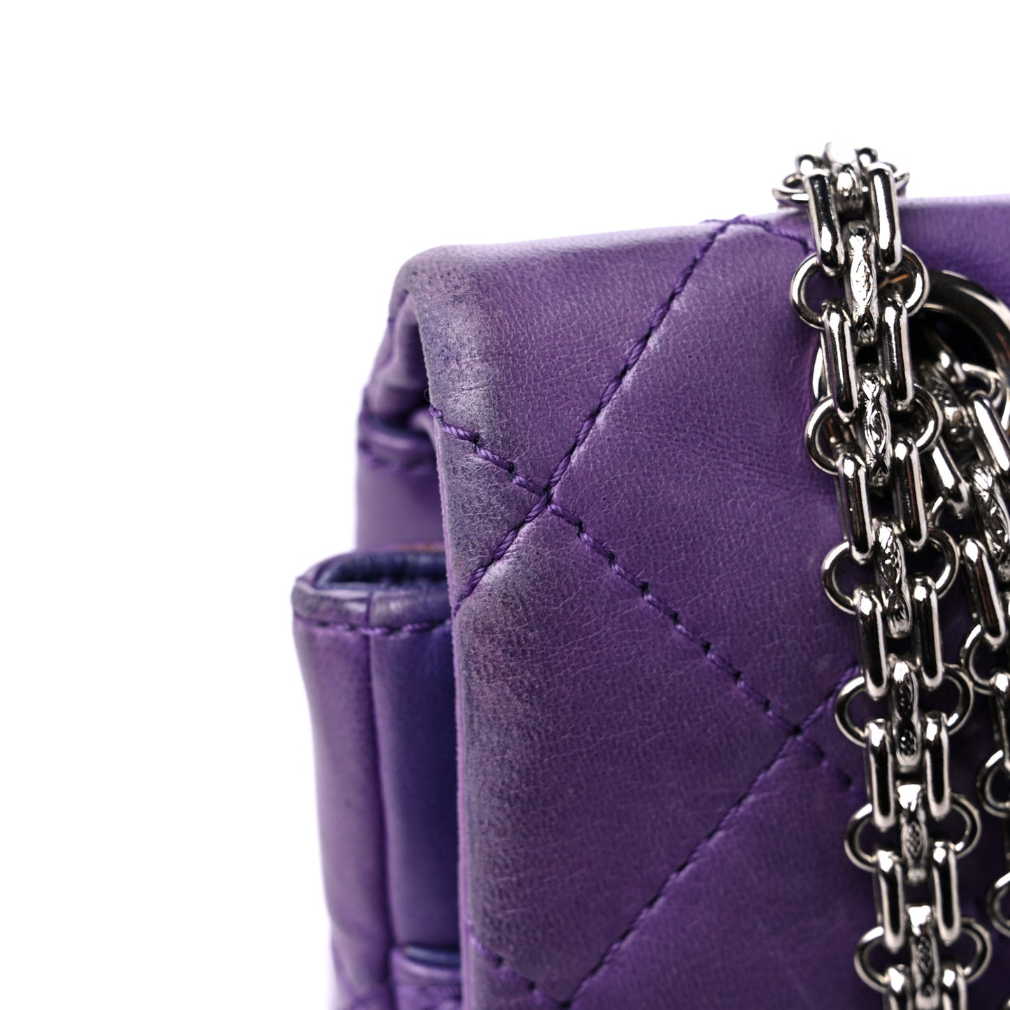 Lambskin Quilted 2.55 Reissue 226 Flap Purple