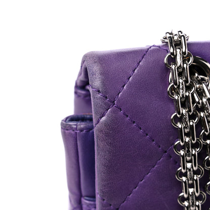 Chanel Lambskin Quilted 2.55 Reissue 226 Flap Purple 18 of 18