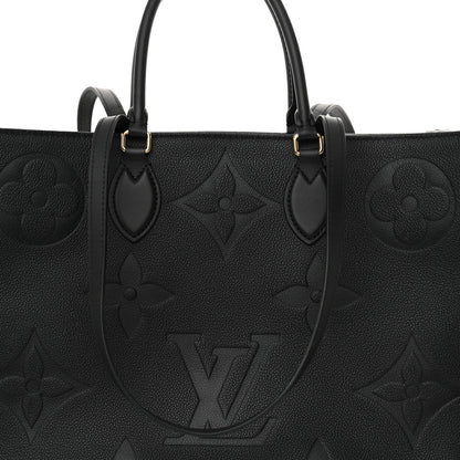 Louis Vuitton Empreinte Monogram Giant Onthego GM Black 7 of 13