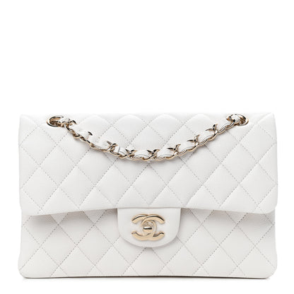 Chanel Caviar Quilted Small Double Flap White 1 of 9