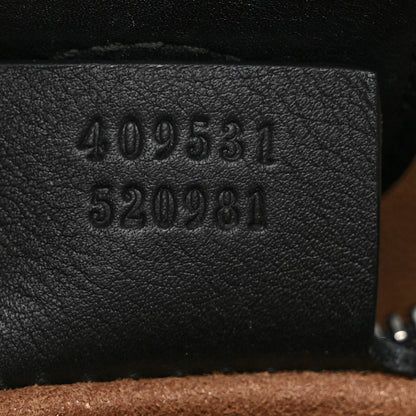 Gucci GG Supreme Monogram Arabesque Small Top Handle Bag Beige Black 7 of 10