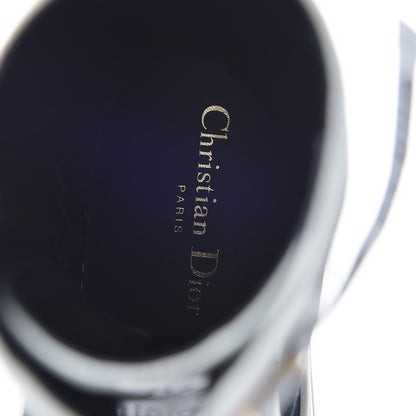 Christian Dior Canvas Walk'n Dior Sneakers Boots 36.5 Black White 8 of 8