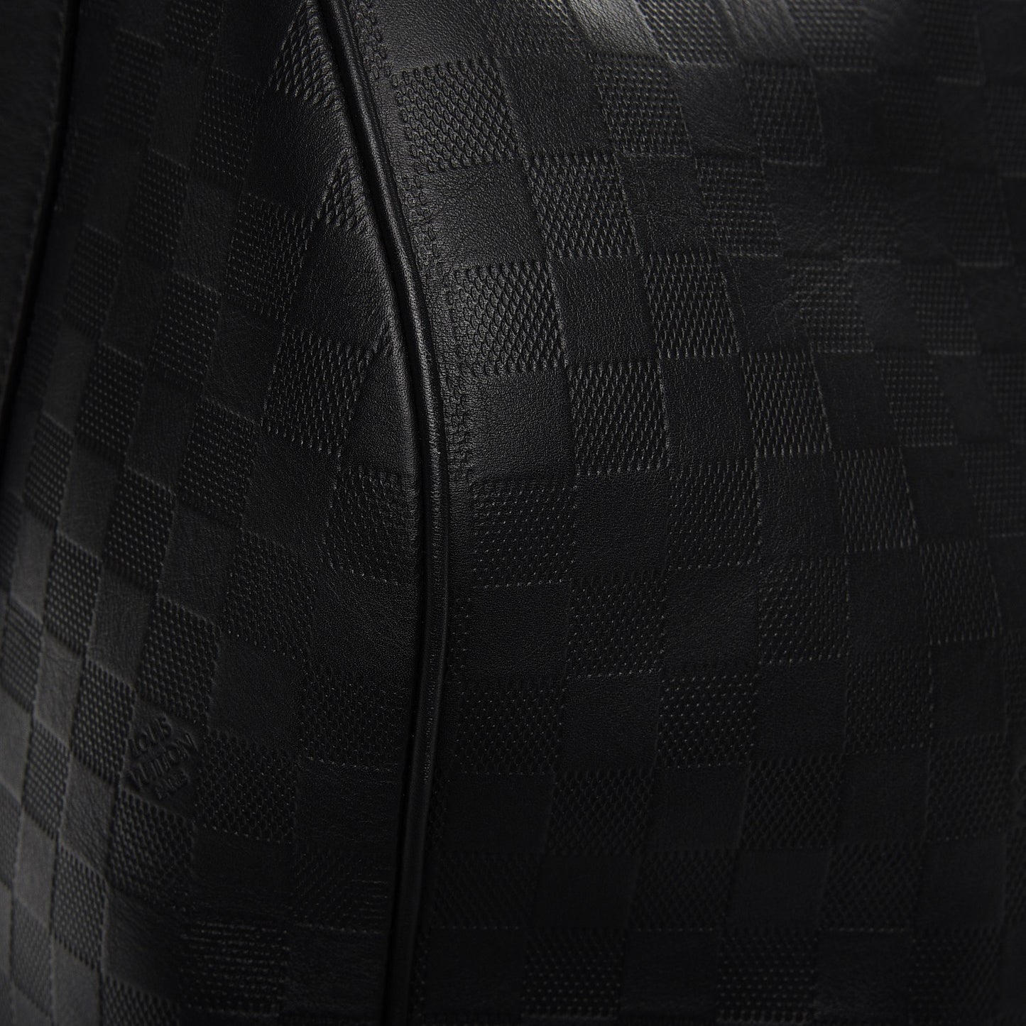 Damier Infini Keepall Bandouliere 55 Onyx