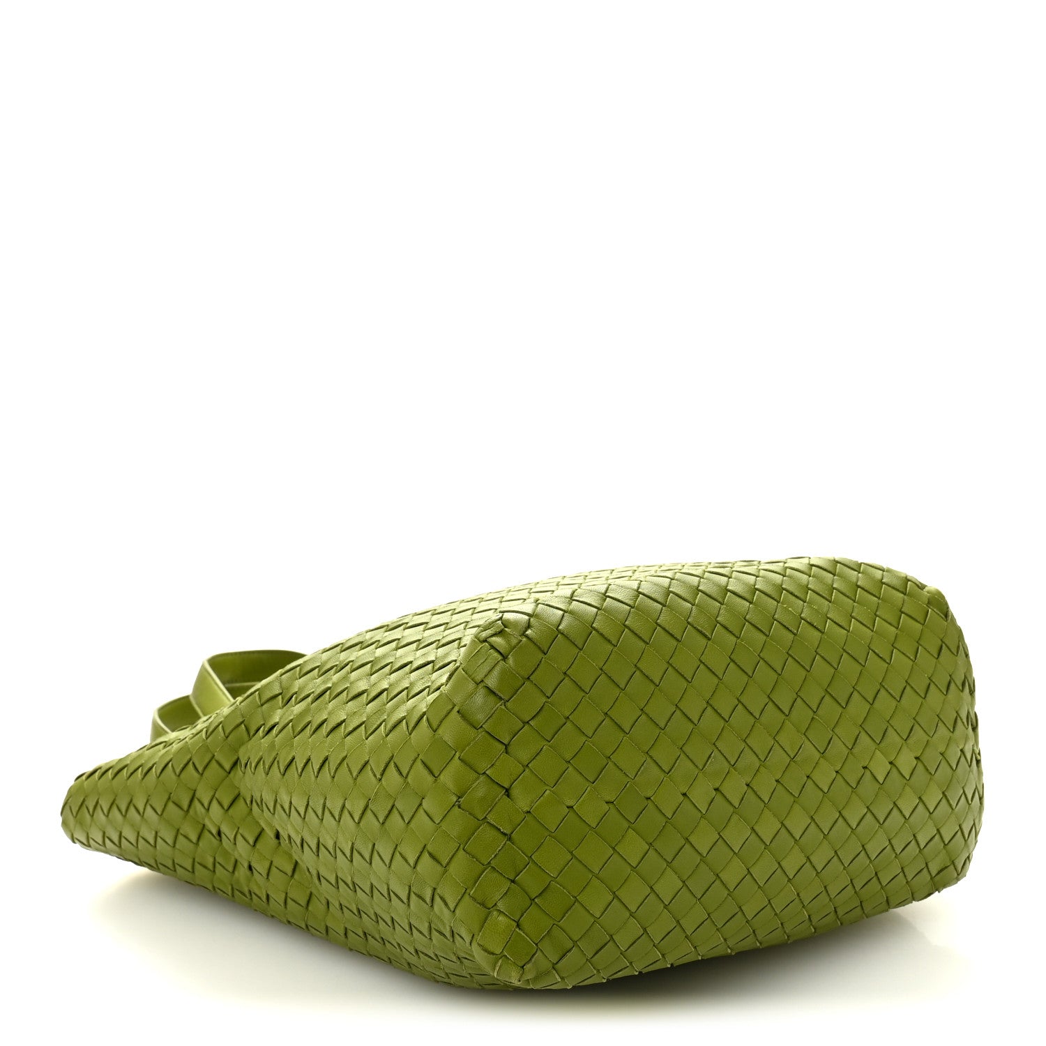 Bottega Veneta Nappa Intrecciato Shopper Tote Kiwi 4 of 10