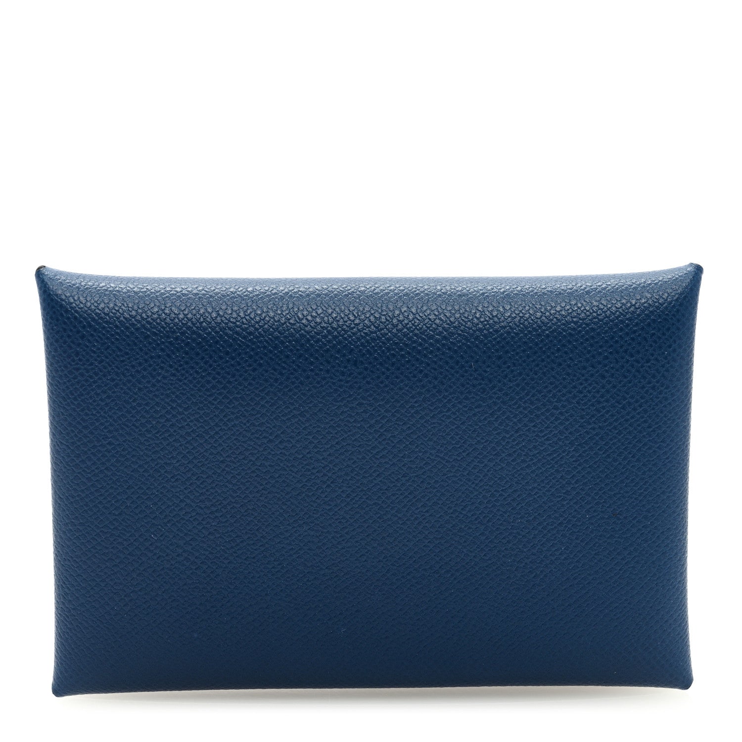 Hermes Madame Calfskin Calvi Card Case Deep Bleu 1 of 6