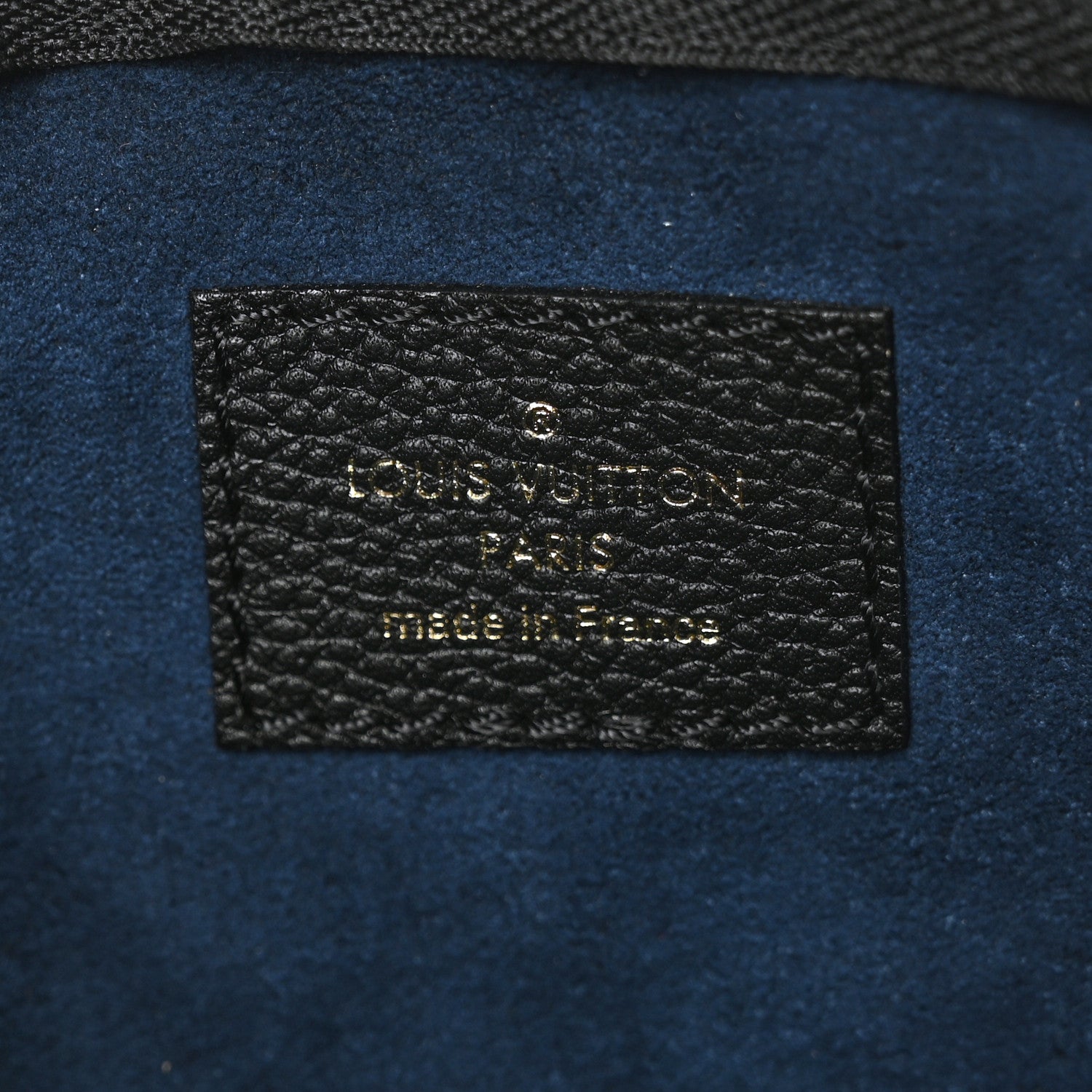 Louis Vuitton Empreinte Monogram Giant Neverfull MM Pochette Black 5 of 5