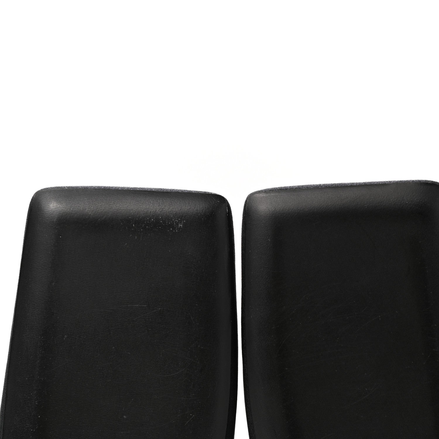 Balenciaga Satin Square Mule Heel Sandals 39 Black 9 of 10