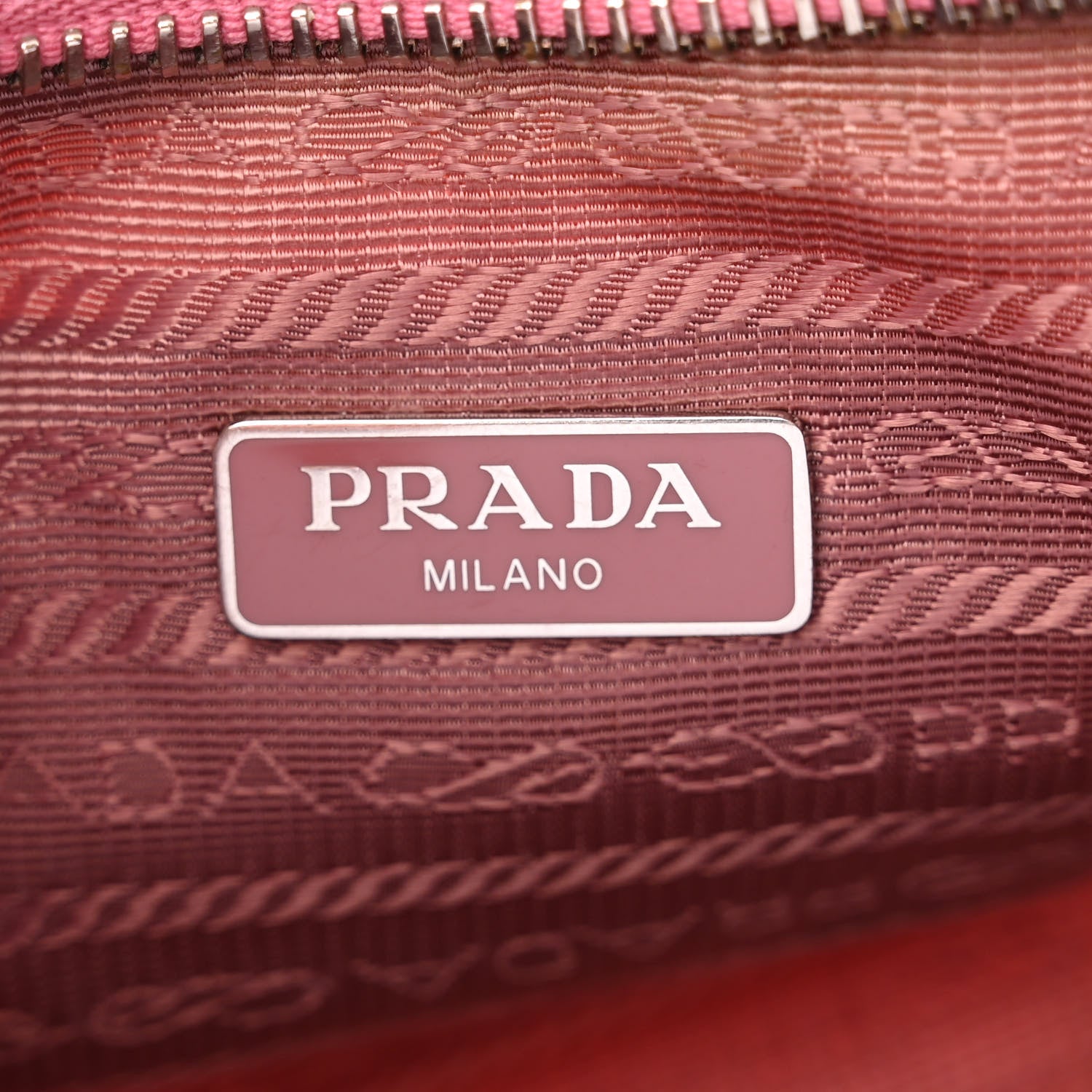 Prada Nylon Re-Edition 2005 Shoulder Bag Begonia 6 of 16
