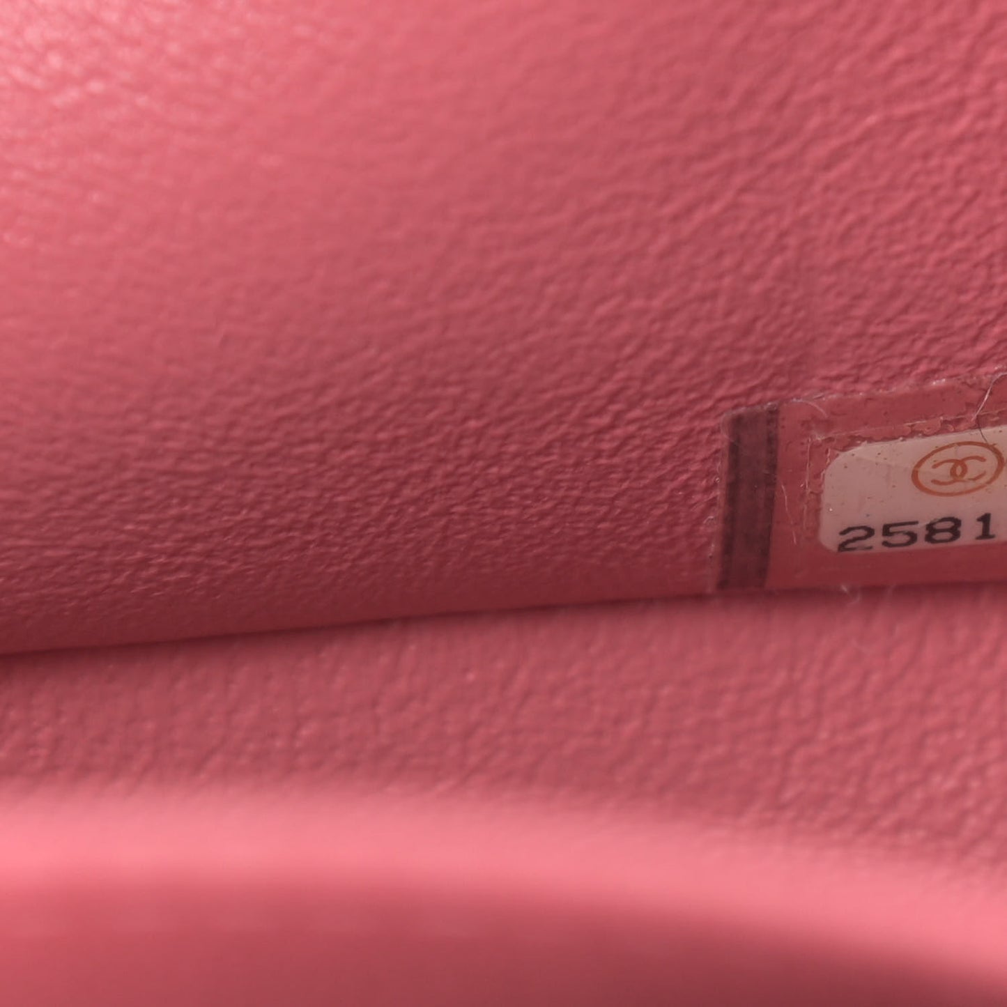 Metallic Caviar Quilted Medium Double Flap Pink