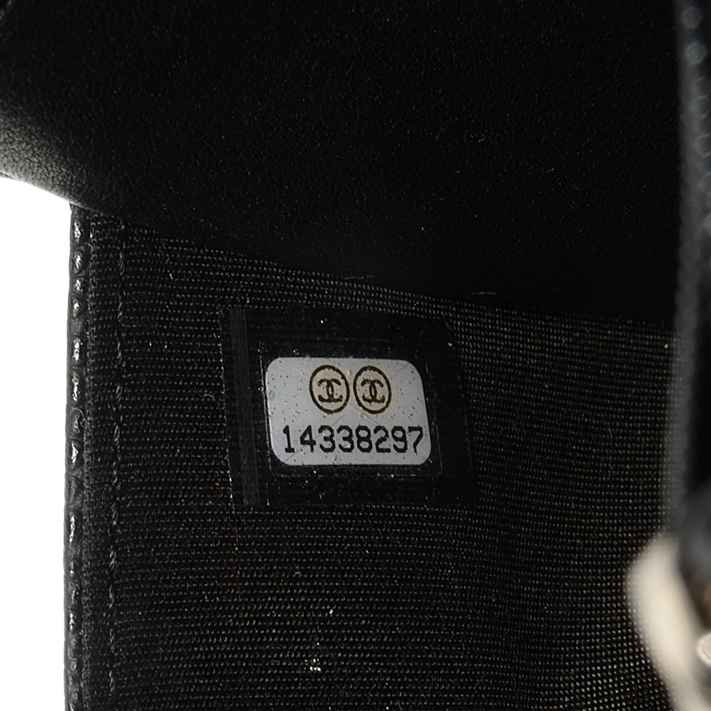 Caviar Timeless CC Wallet on Chain WOC Black