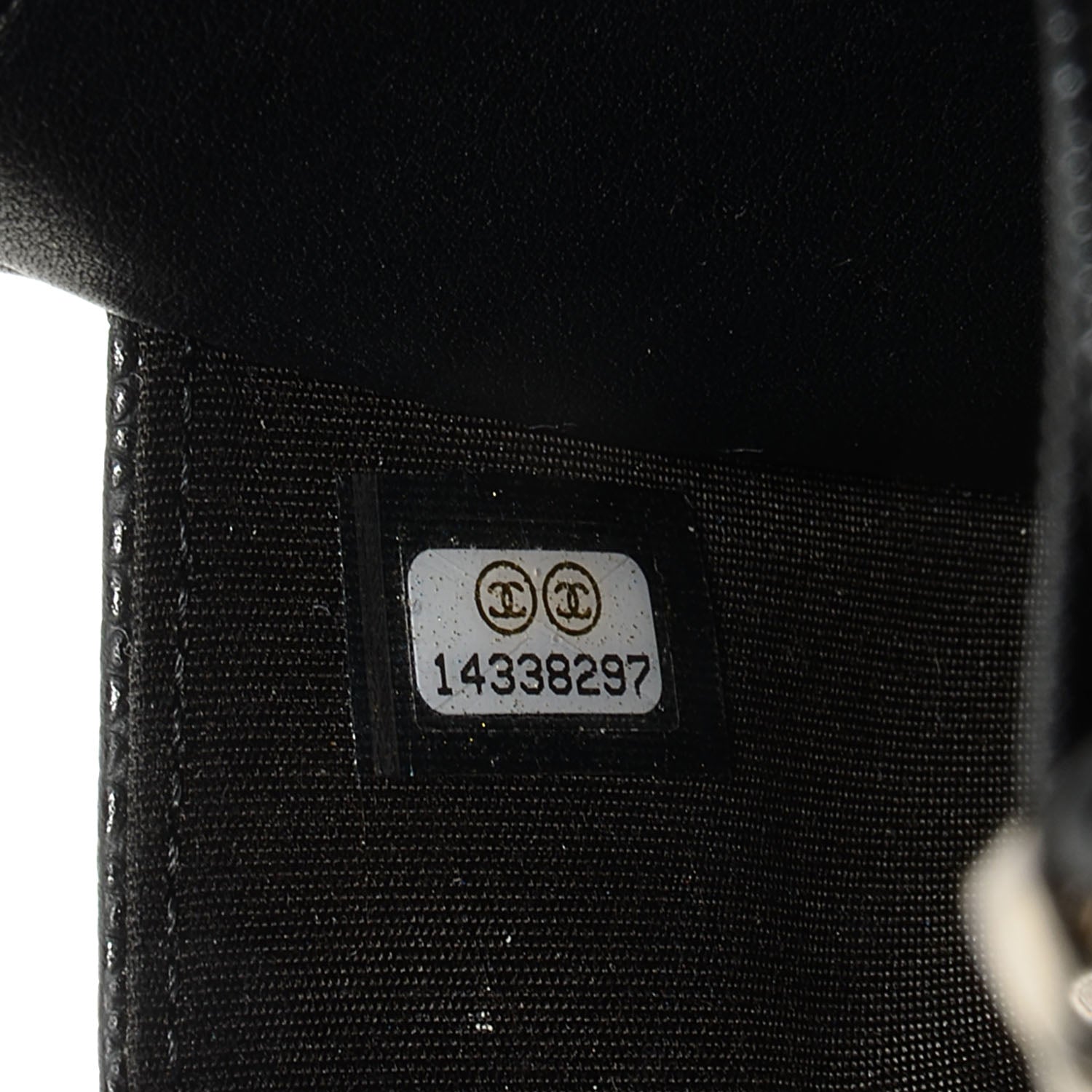 Chanel Caviar Timeless CC Wallet on Chain WOC Black 9 of 9