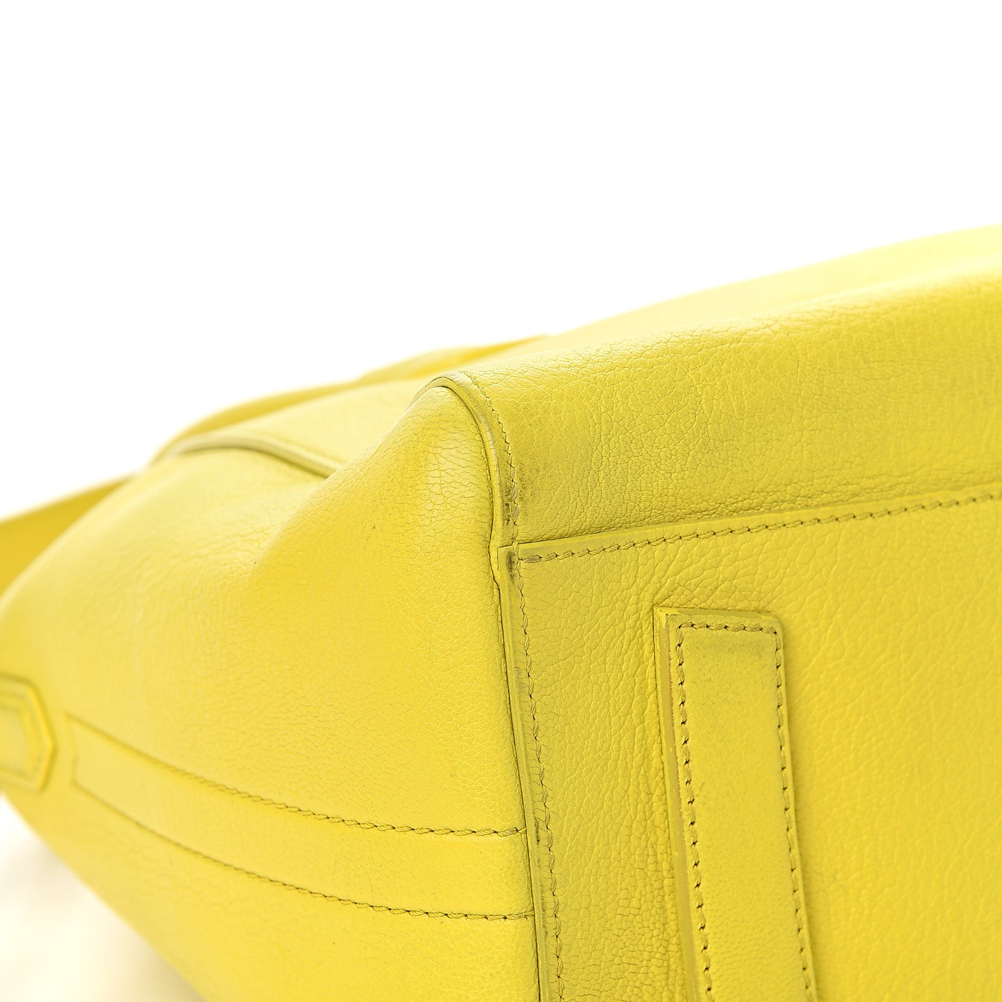 Sugar Goatskin Small Antigona Yellow