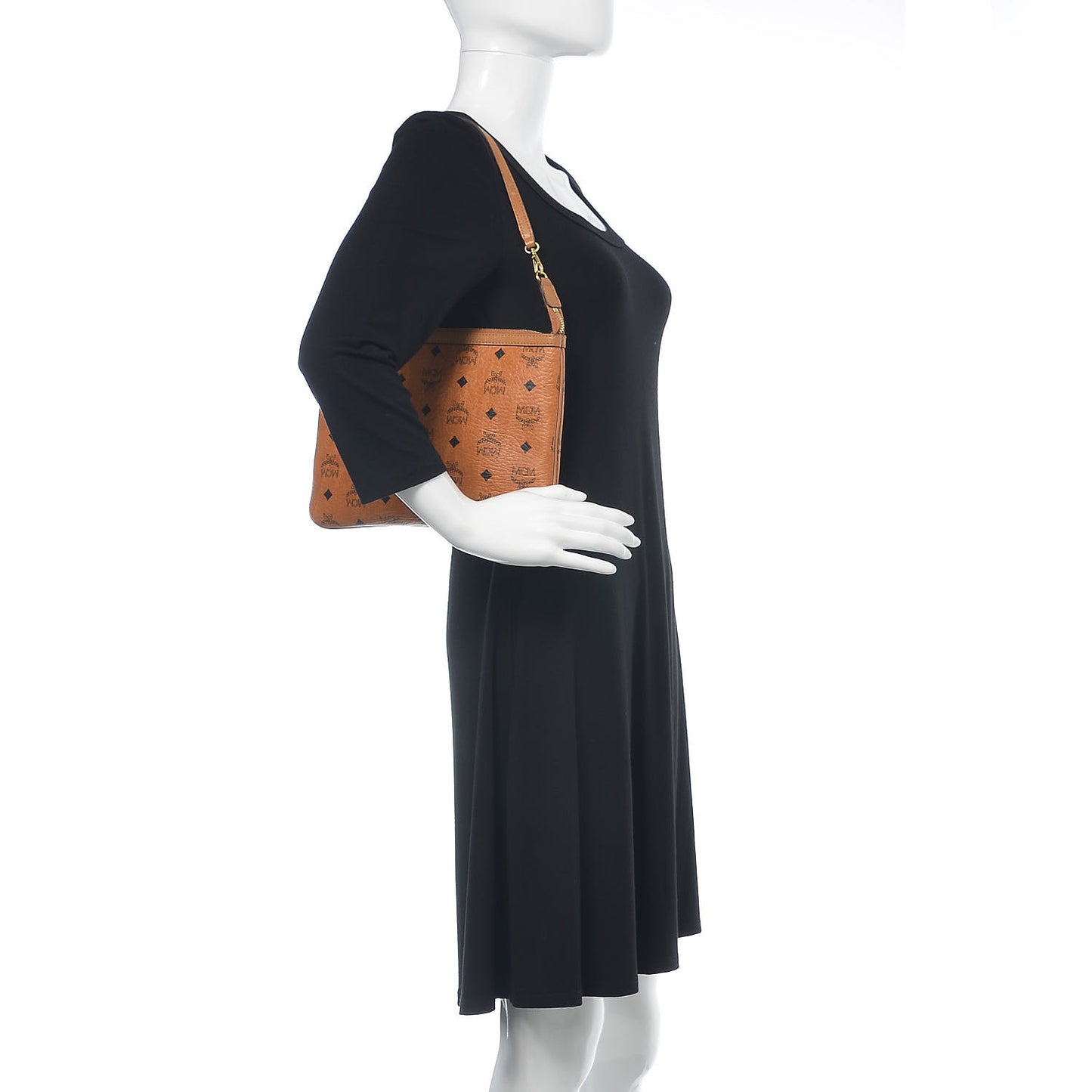 Visetos Liz Shopper Tote Pouch Cognac