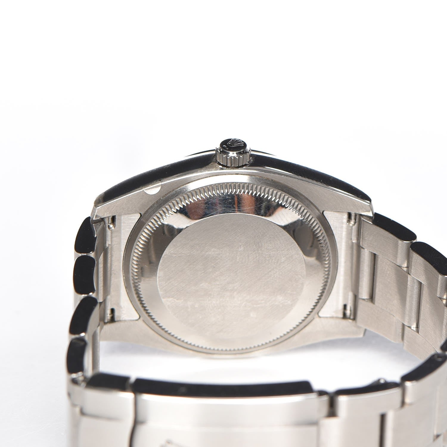 Rolex Stainless Steel 34mm Oyster Perpetual Air-King Watch Silver 114200 7 of 12
