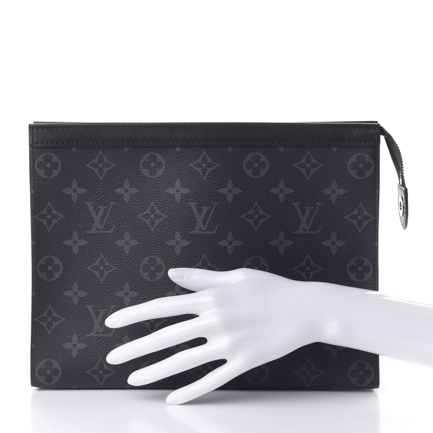 Louis Vuitton Monogram Eclipse Pochette Voyage MM 2 of 9