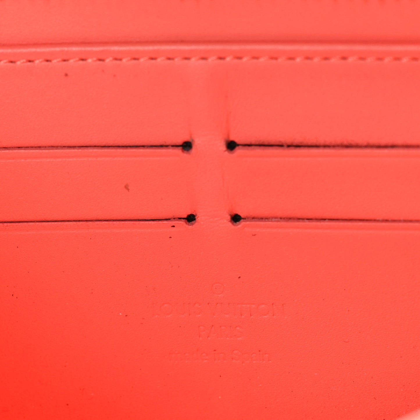 Patent Sweet Monogram Zippy Wallet Corail