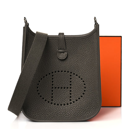 Hermes Taurillon Clemence Evelyne TPM Etain 11 of 11