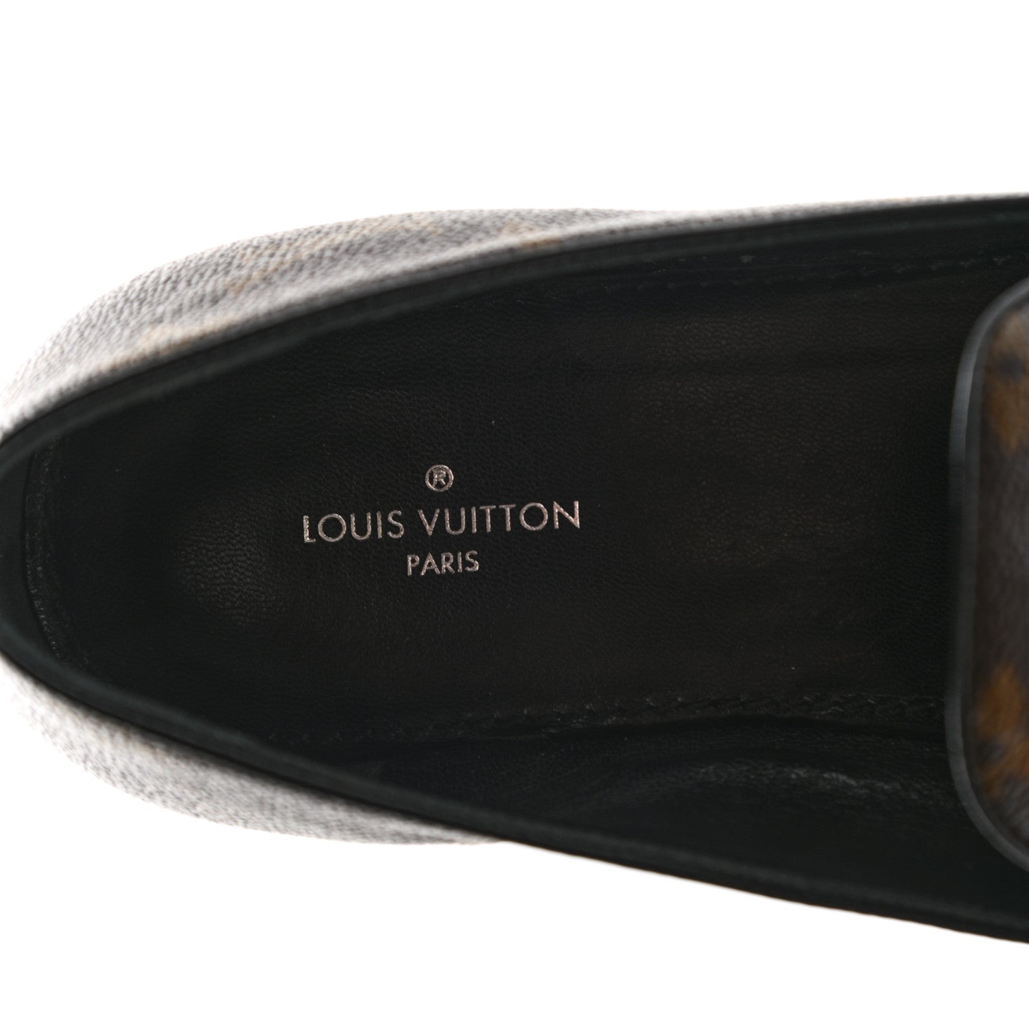 Louis Vuitton Monogram Society Loafers 38 7 of 11
