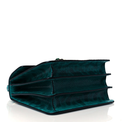 Bulgari Shiny Karung Serpenti Forever Top Handle Emerald Green 3 of 9