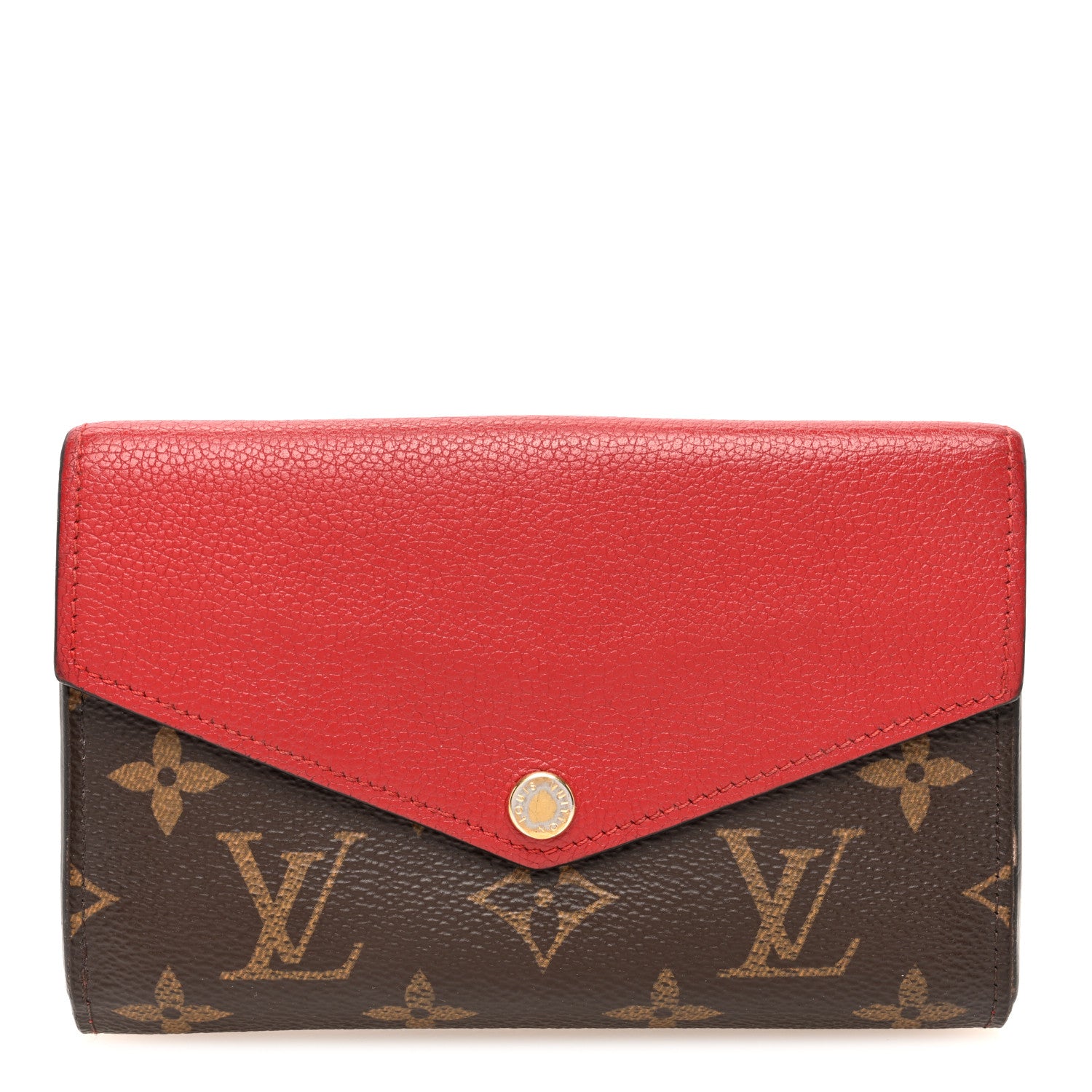 Louis Vuitton Monogram Pallas Compact Wallet Cherry 1 of 6
