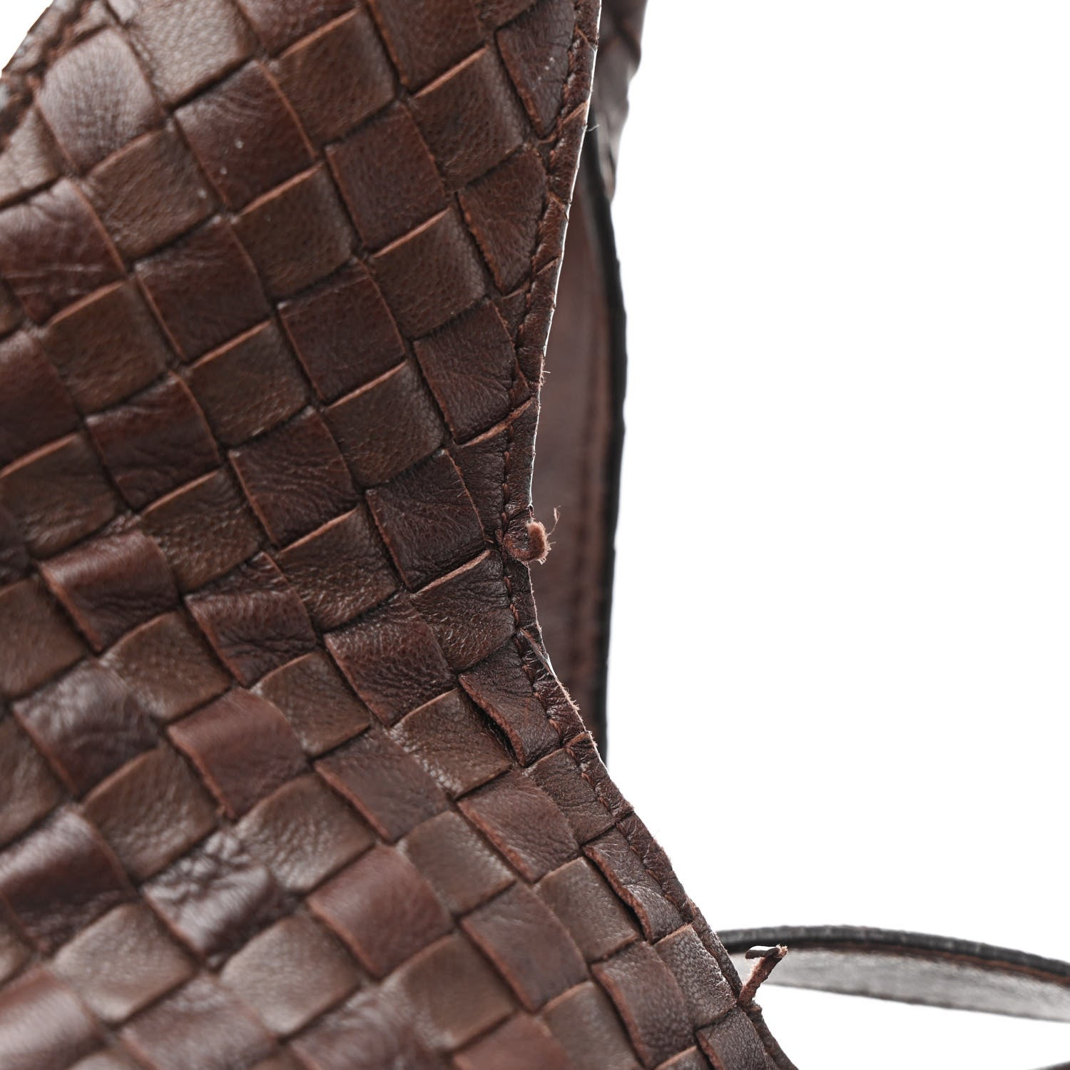 Bottega Veneta Nappa Intrecciato Shoulder Bag Ebano 20 of 21