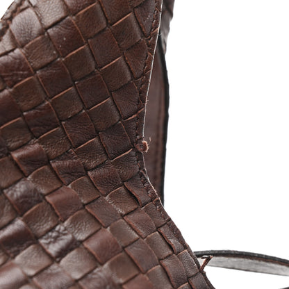 Bottega Veneta Nappa Intrecciato Shoulder Bag Ebano 20 of 21