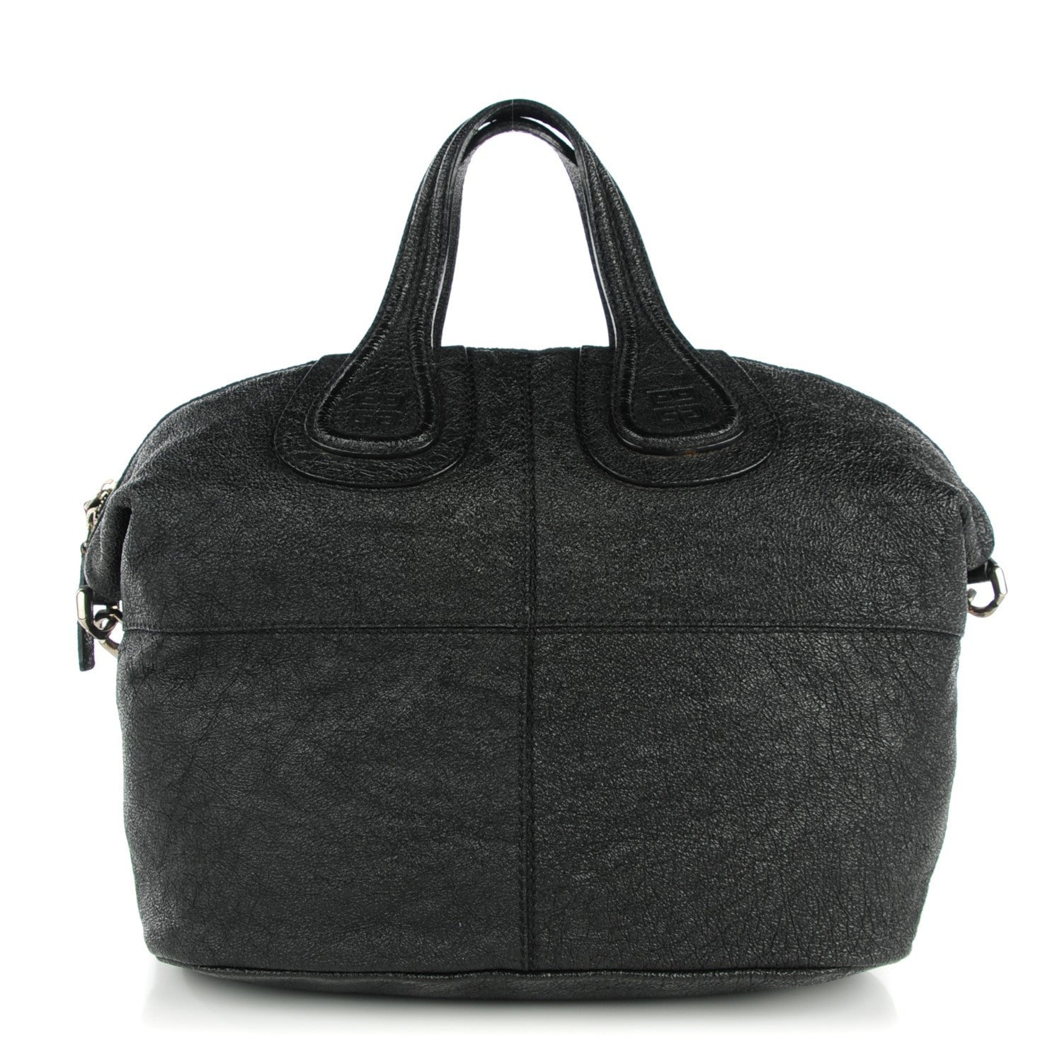 Givenchy Glazed Pebbled Calfskin Medium Nightingale Black 1 of 9