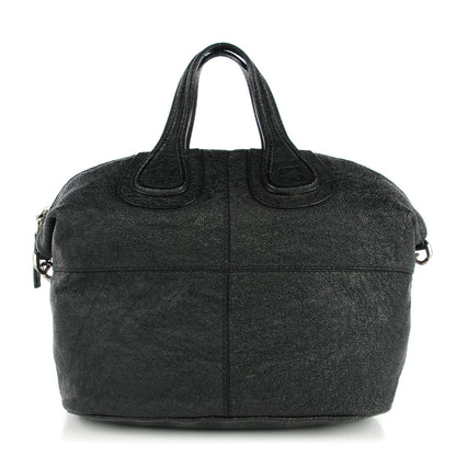 Givenchy Glazed Pebbled Calfskin Medium Nightingale Black 1 of 9