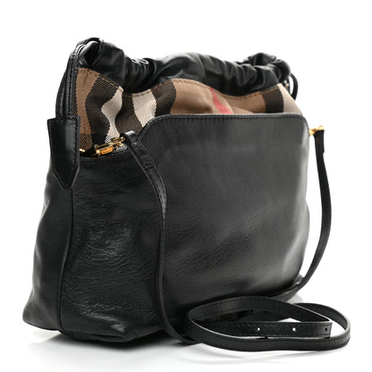 Burberry Calfskin House Check Little Crush Black 3 of 13