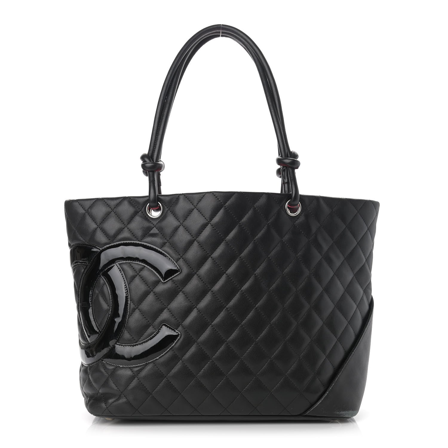 Chanel Calfskin Quilted Large Cambon Tote Black 1 of 17
