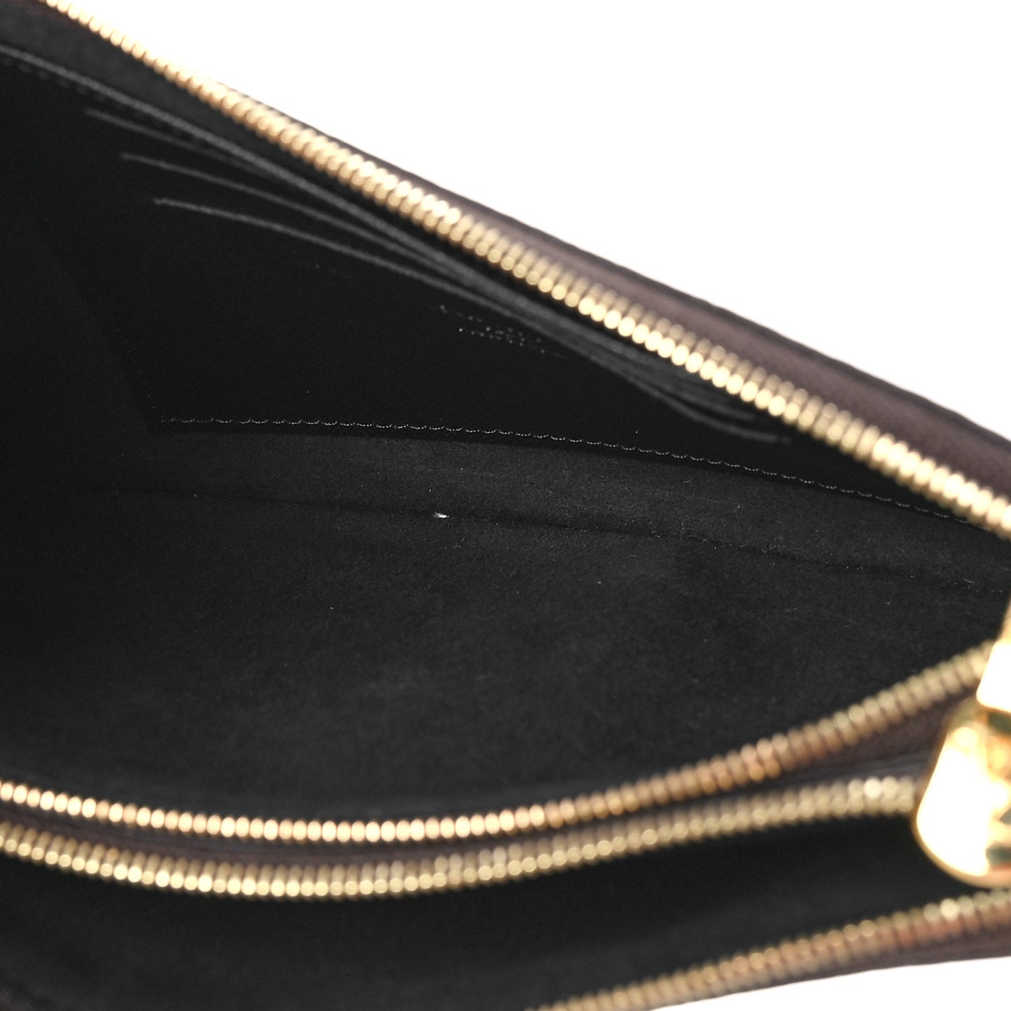 Reverse Monogram Giant Double Zip Pochette