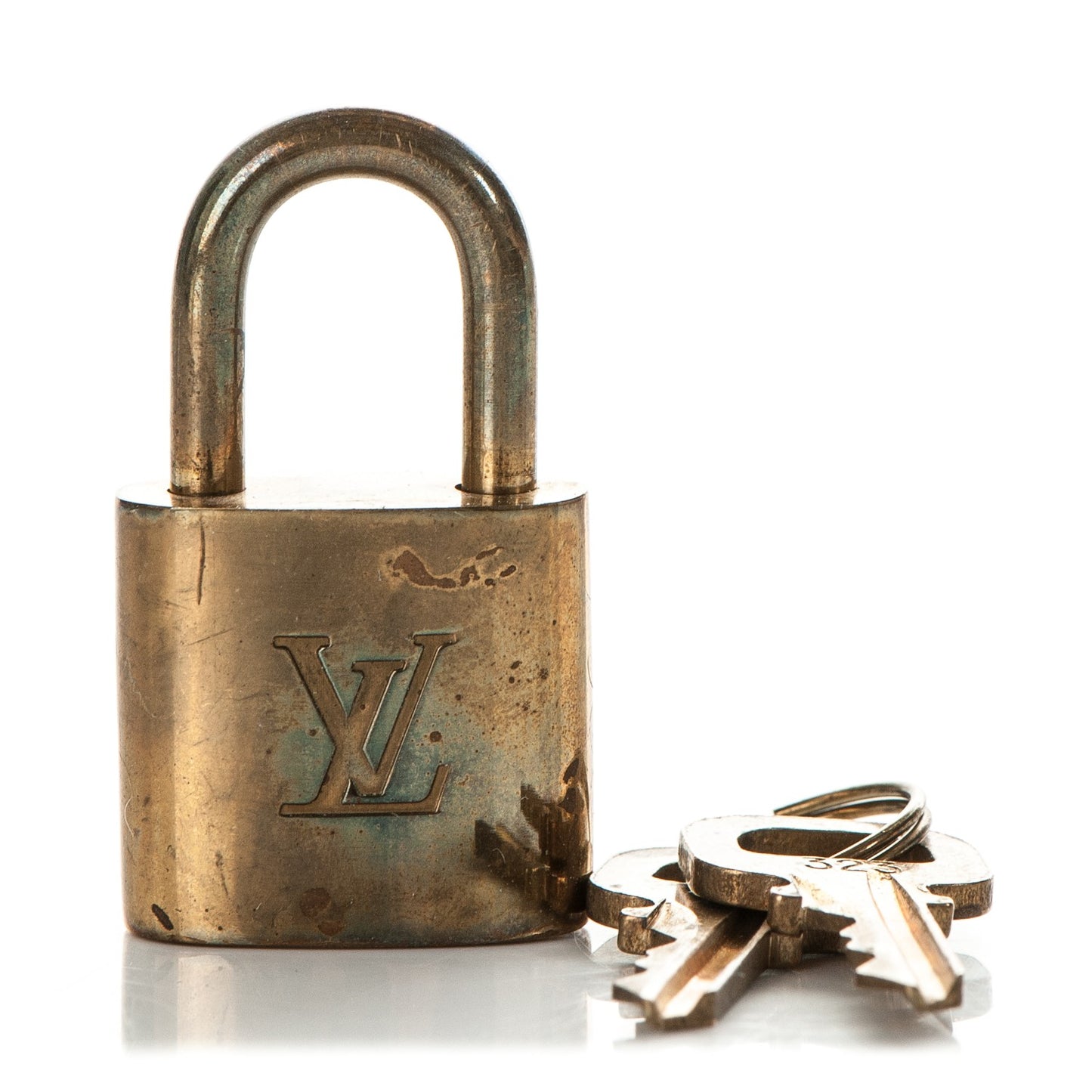 Brass Lock and Key Set #323