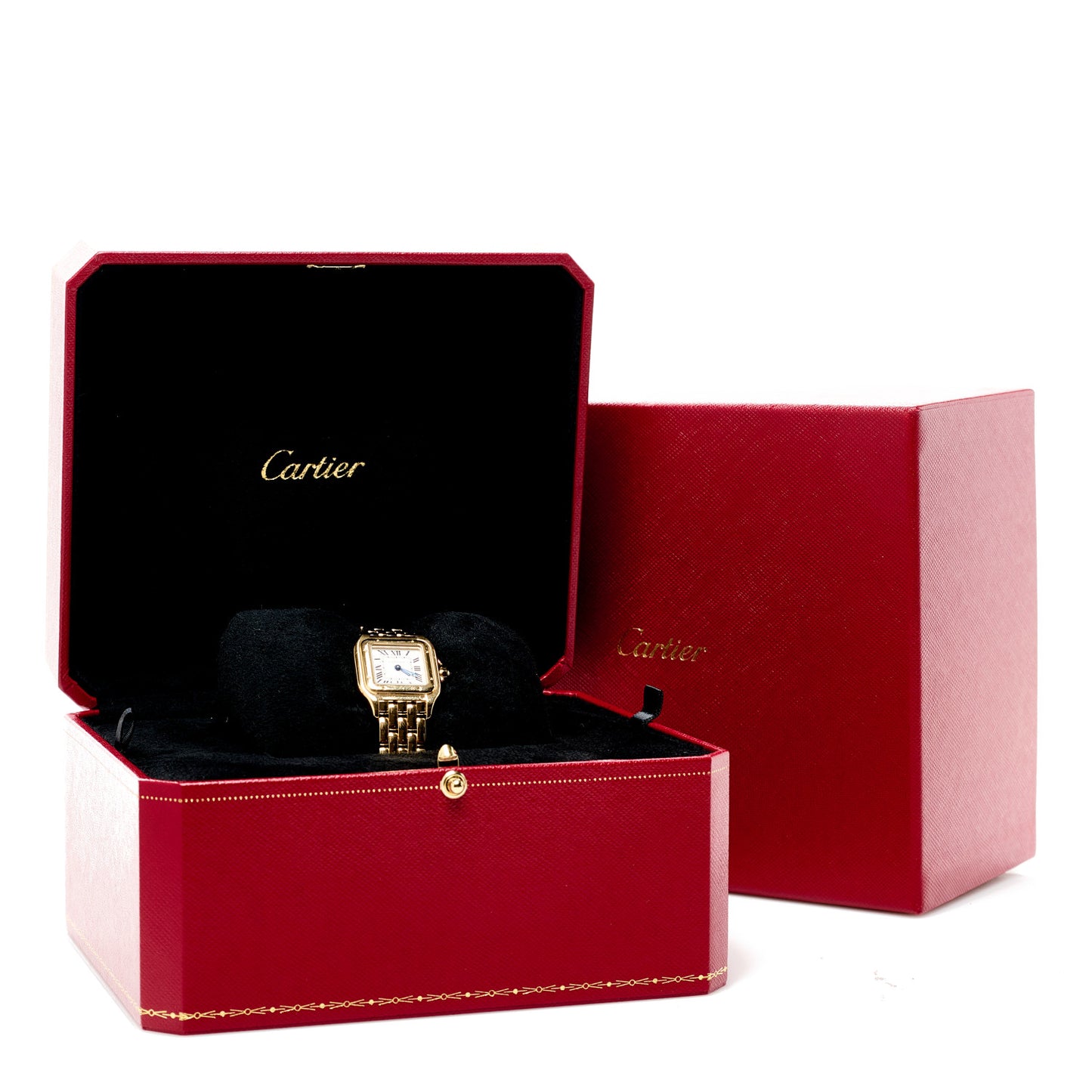 18K Yellow Gold 22mm Panthere Quartz Watch
