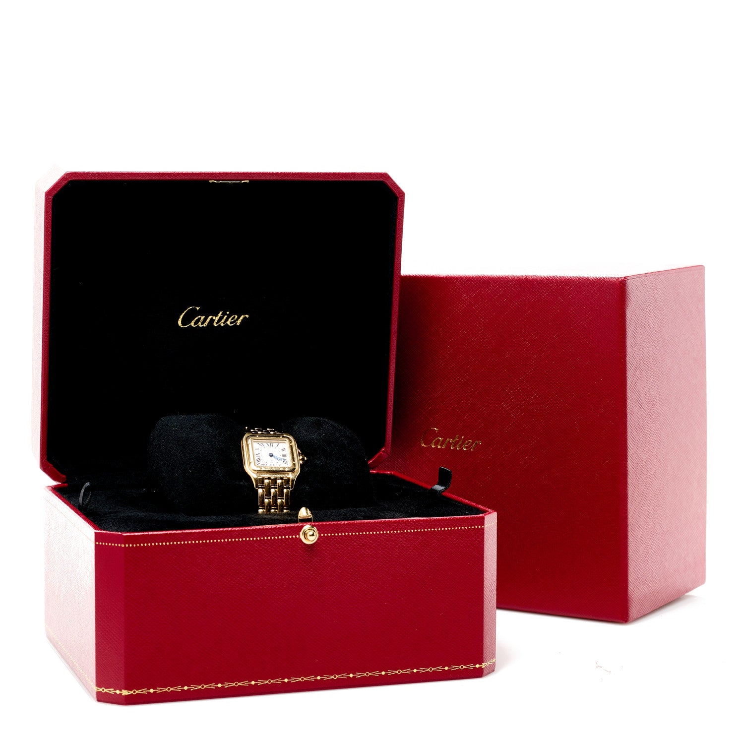 Cartier 18K Yellow Gold 22mm Panthere Quartz Watch 5 of 5