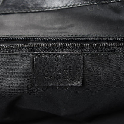 Gucci Calfskin Canvas Backpack Black 5 of 14