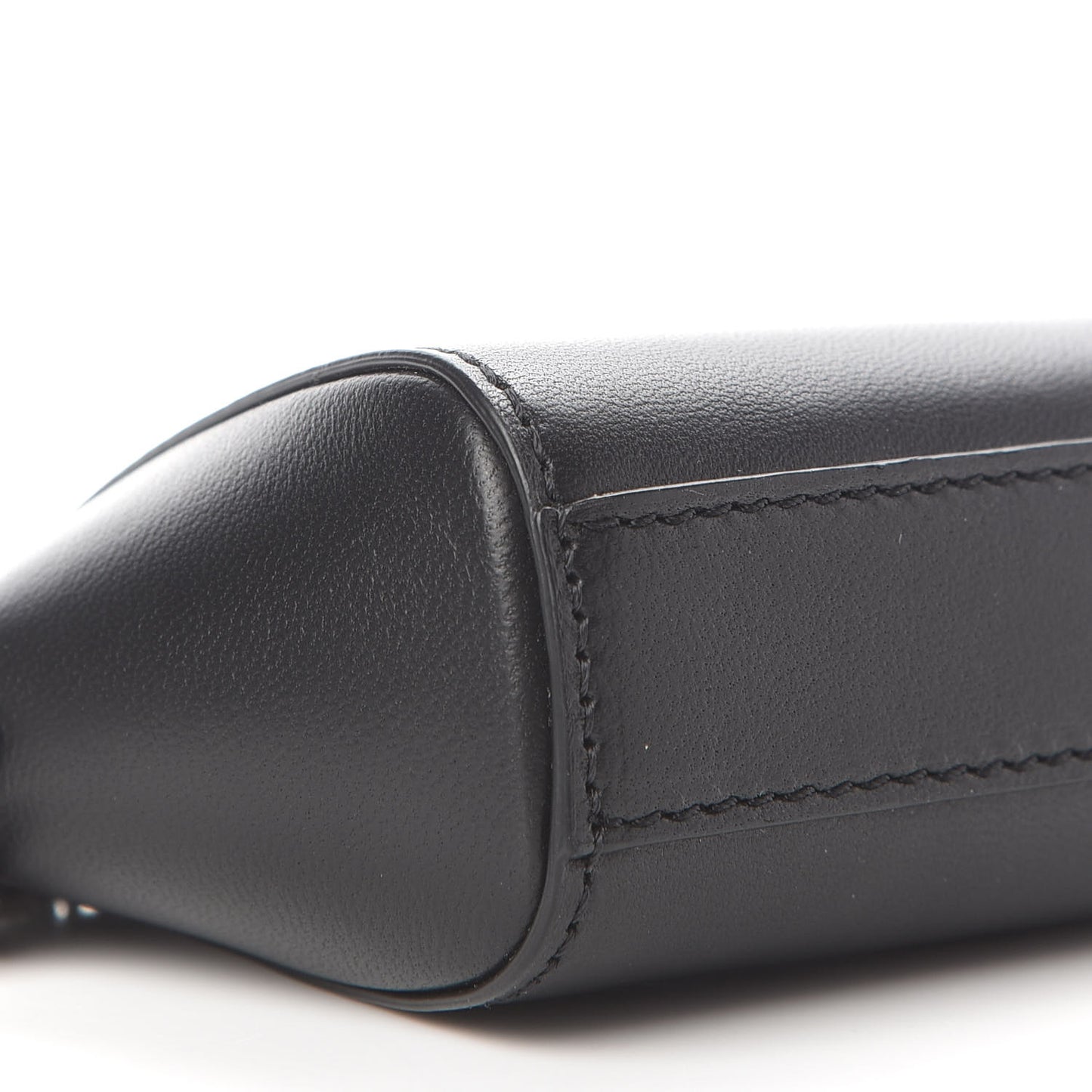 Lambskin Baby Antigona with Chain Black