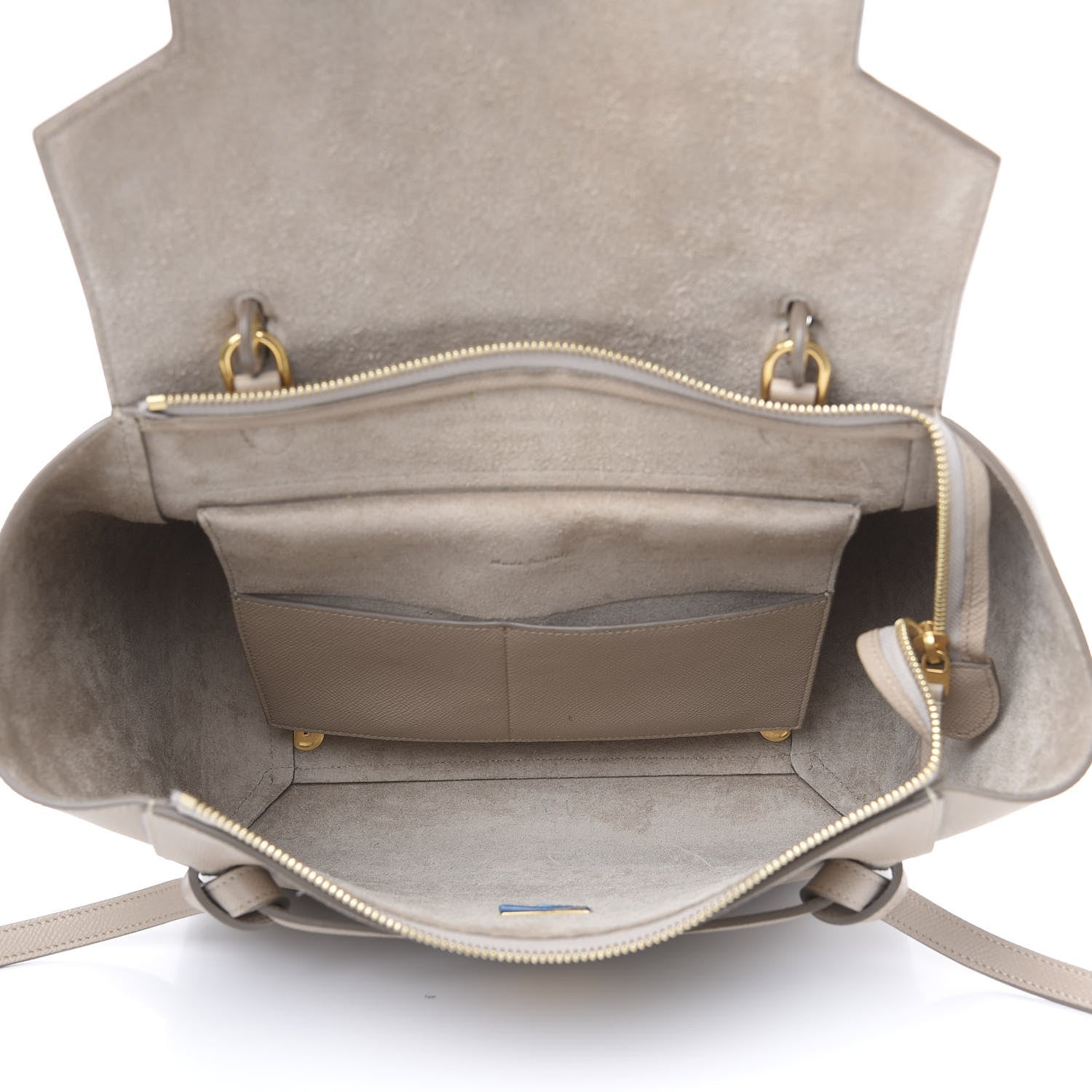 Celine Grained Calfskin Mini Belt Bag Light Taupe 4 of 10