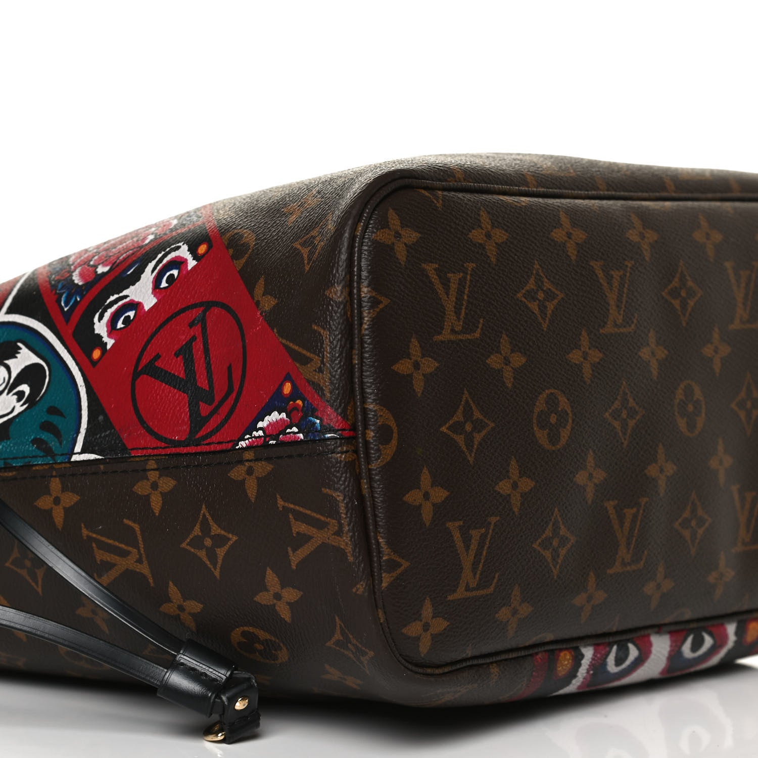 Louis Vuitton Monogram Kabuki Neverfull MM 9 of 14