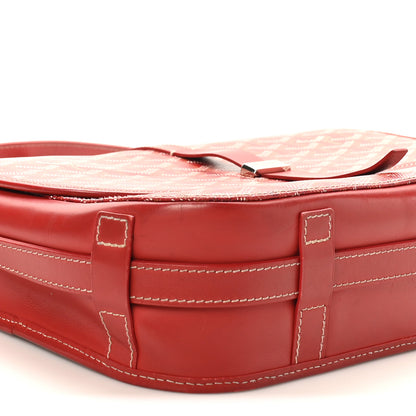 Goyard Goyardine Belvedere II MM Messenger Bag Red 8 of 9