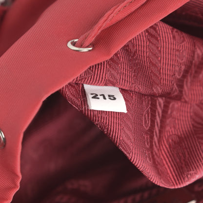 Prada Nylon Vela Mini Crossbody Backpack Rosso 8 of 12