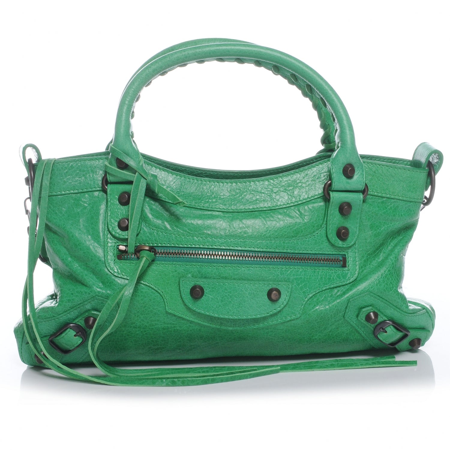 Balenciaga Agneau First Vert Poker 1 of 7