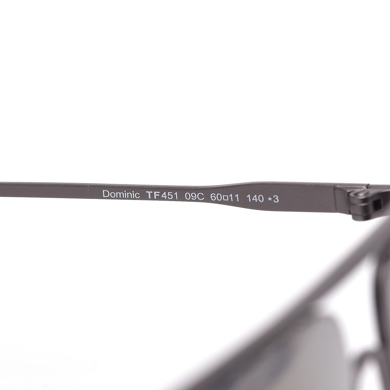 Tom Ford Dominic Aviator Sunglasses TF451 Silver 5 of 8